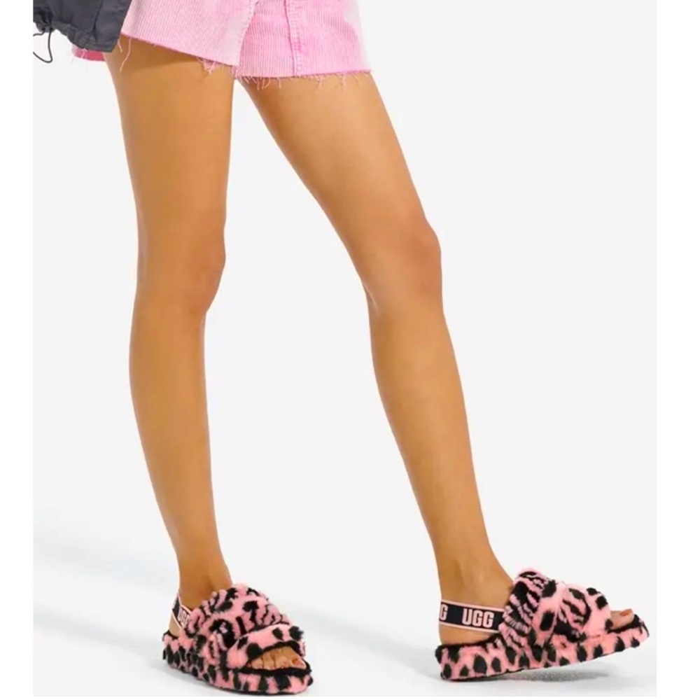 UGG Oh Yeah Tiger Faux Fur Slipper